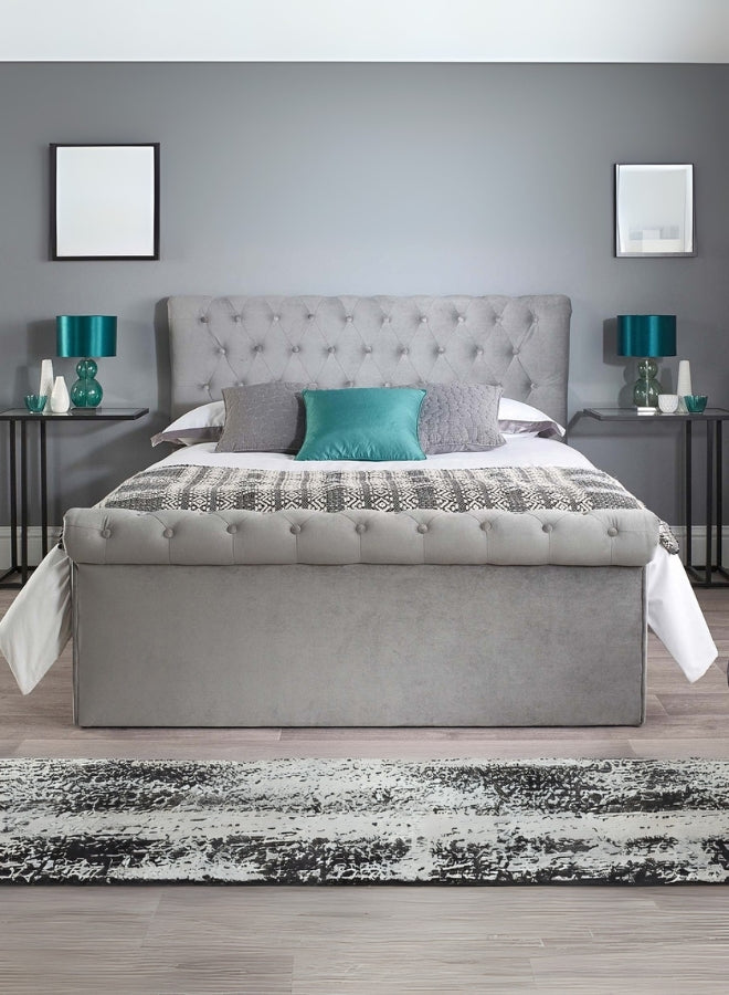 Blissful Bloom Tufted Upholstered Bed