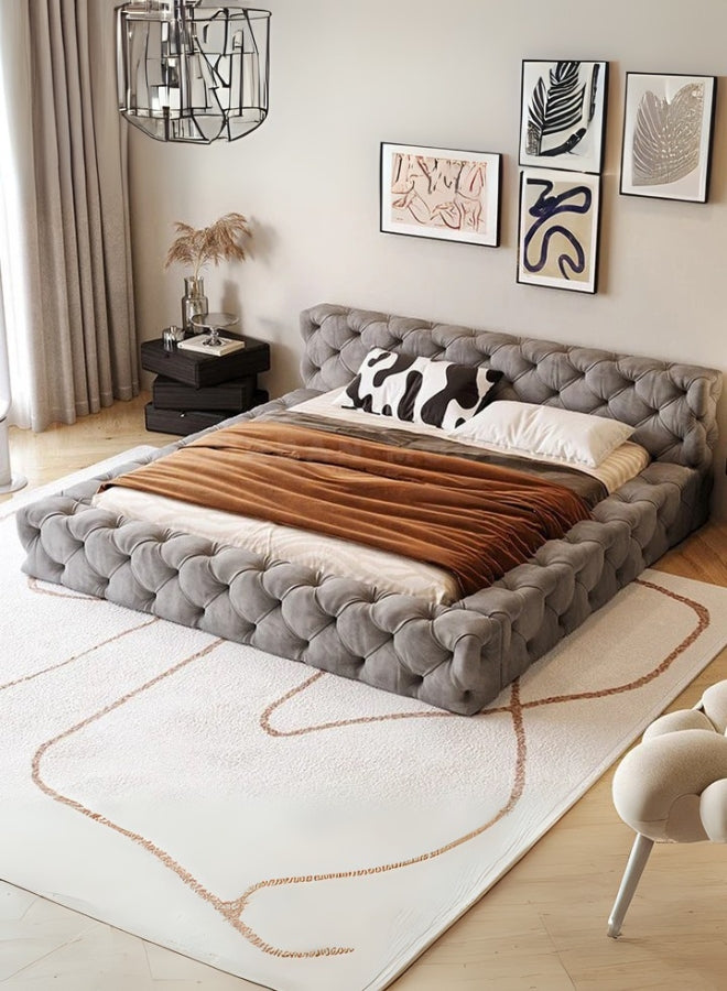 Cloud Cradle Tufted Upholstered Bed