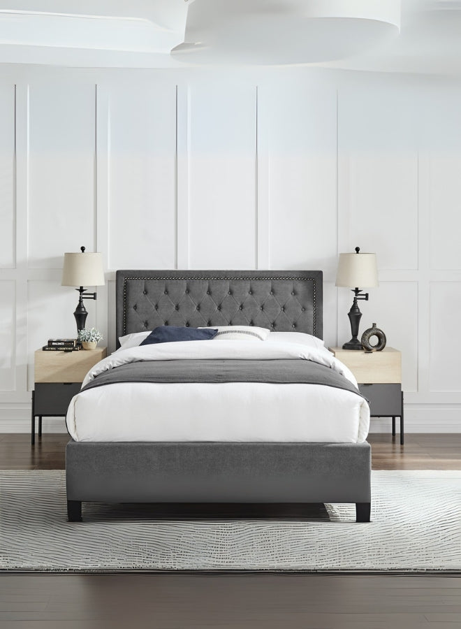 Dreamy Retreat Tufted Upholstered Bed