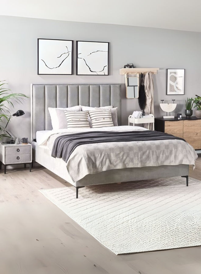 Luxe Haven Upholstered Bed