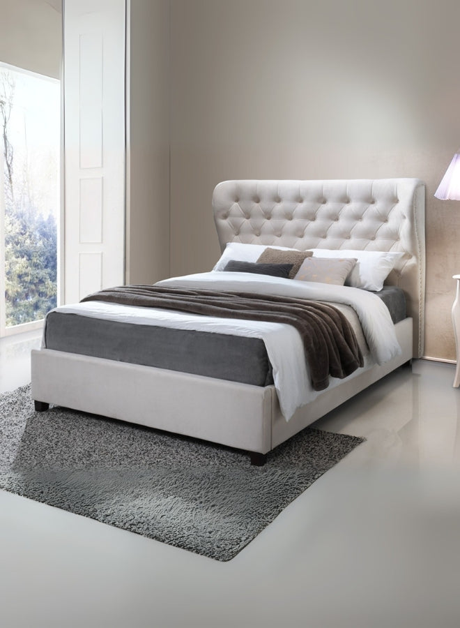 Majestic Dreams Tufted Upholstered Bed