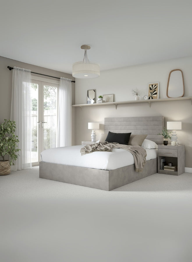 Mighty Bliss Upholstered Bed