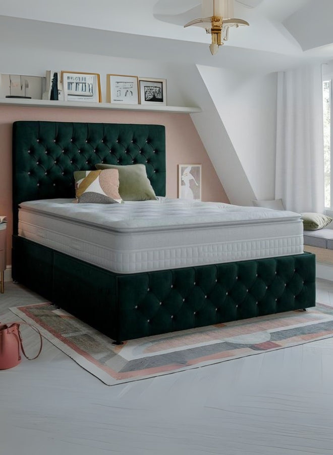 Moscow Luxury Tufted Upholstered Bed