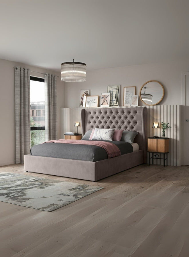 Radiant Dreams Tufted Upholstered Bed