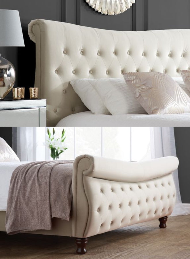 Serene Shade Tufted Upholstered Bed
