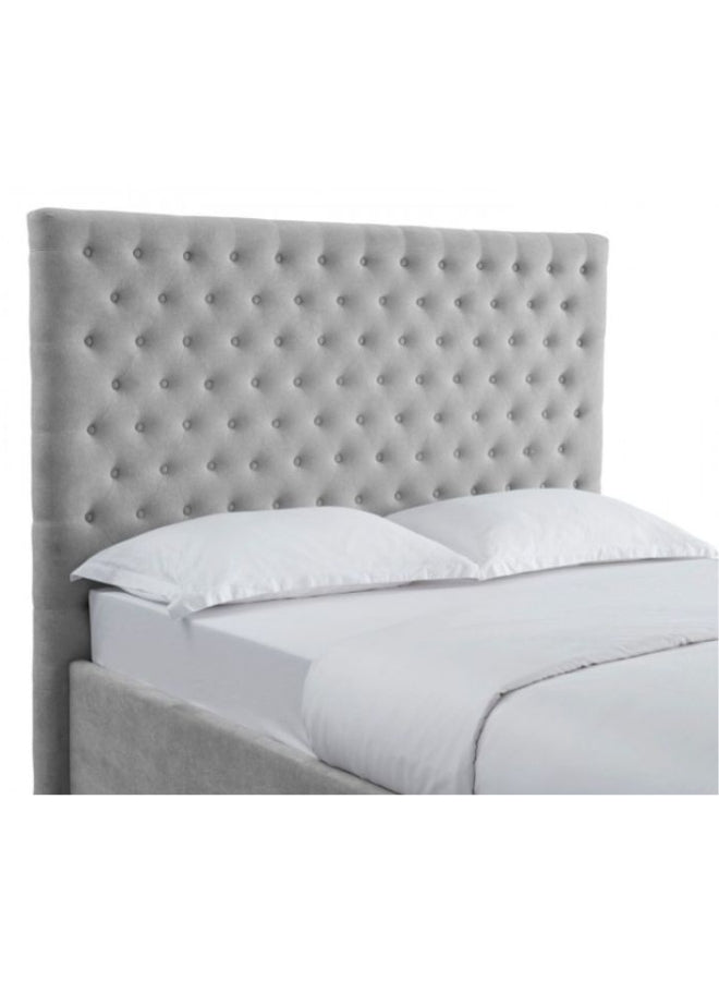 Velvet Light Tufted Upholstered Bed