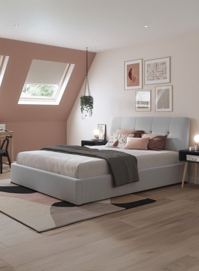 Vivid Joy Tufted Upholstered Bed