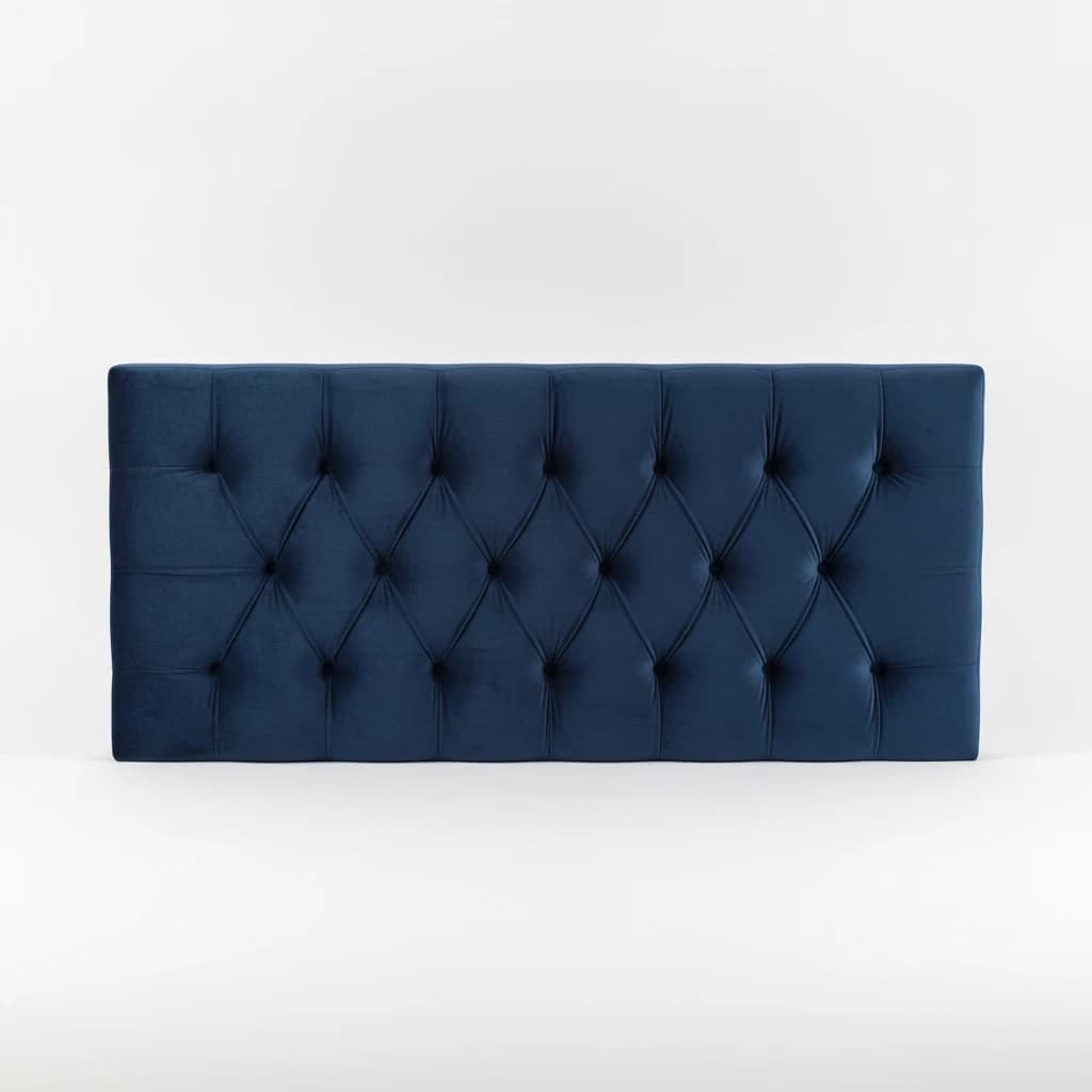 Aurelia Diamond Tufted Velvet Headboard