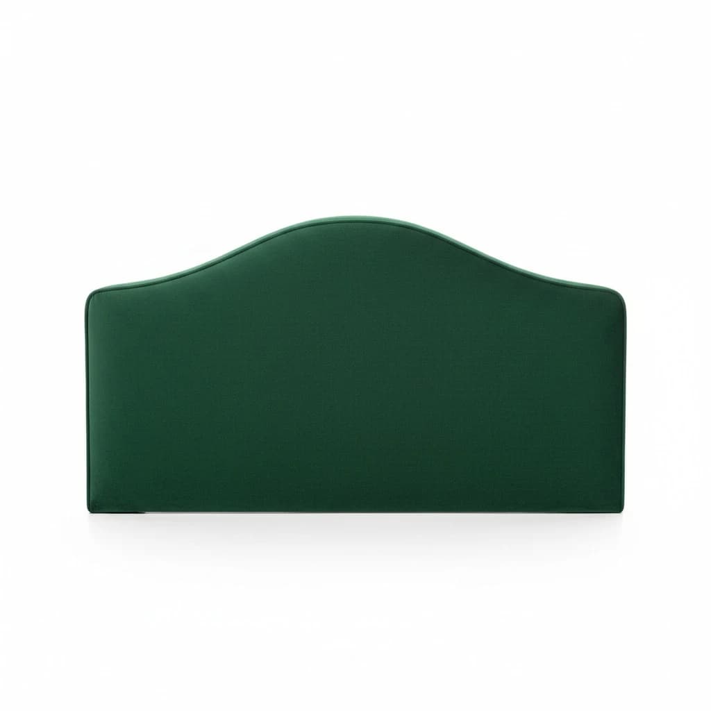 Elara Camelback Velvet Headboard