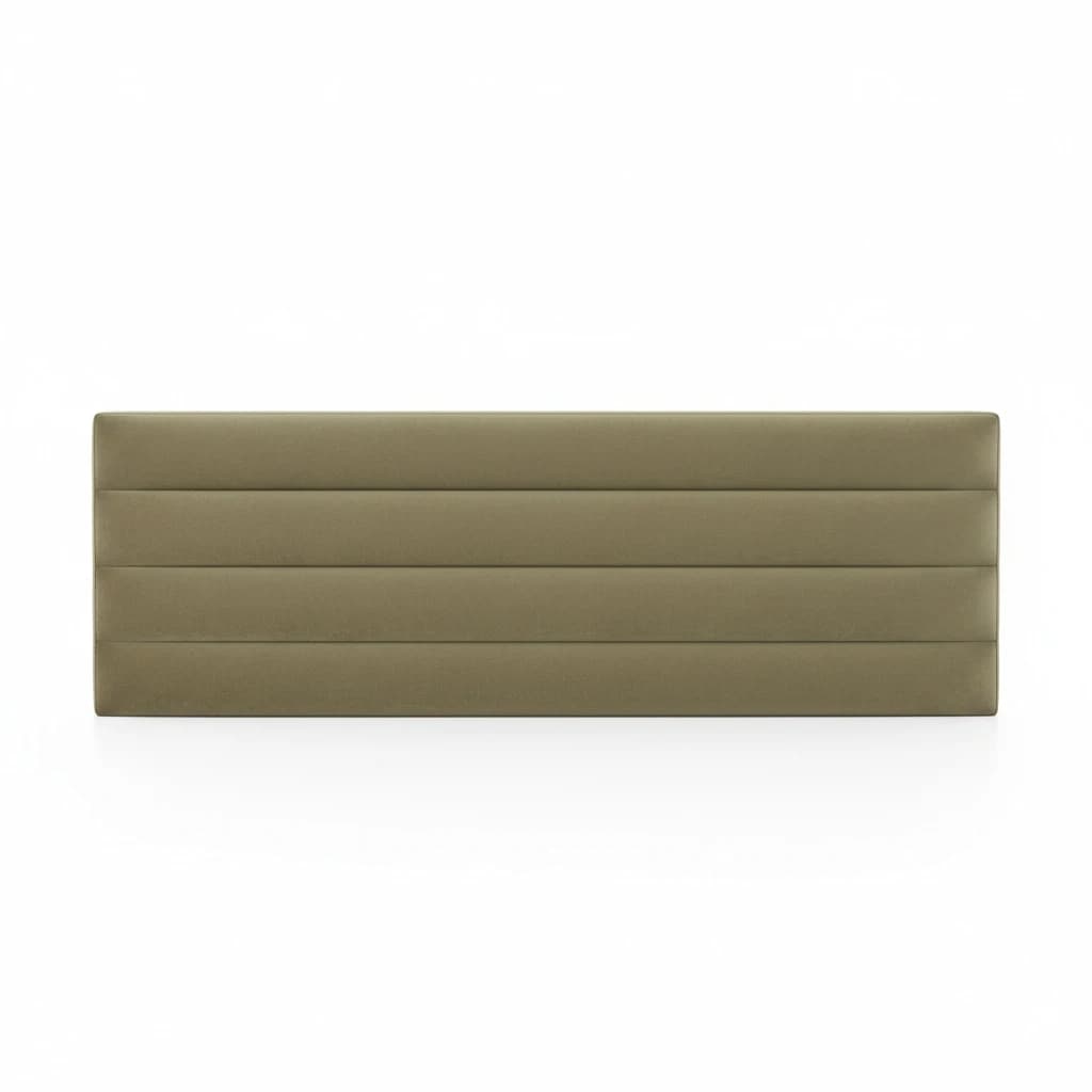 Lorenza Horizontal Channel Velvet Headboard