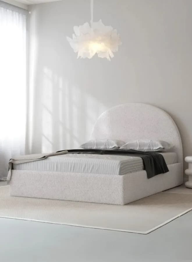 Nova Nest Upholstered Premium Hydraulic Bed with Free Mattress