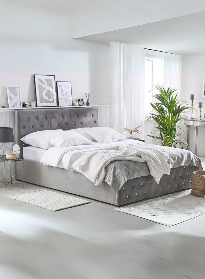 Oasis Tufted Upholstered Bed
