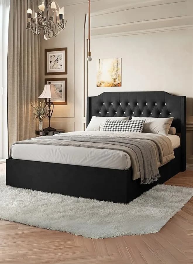 Opulent Tufted Bed