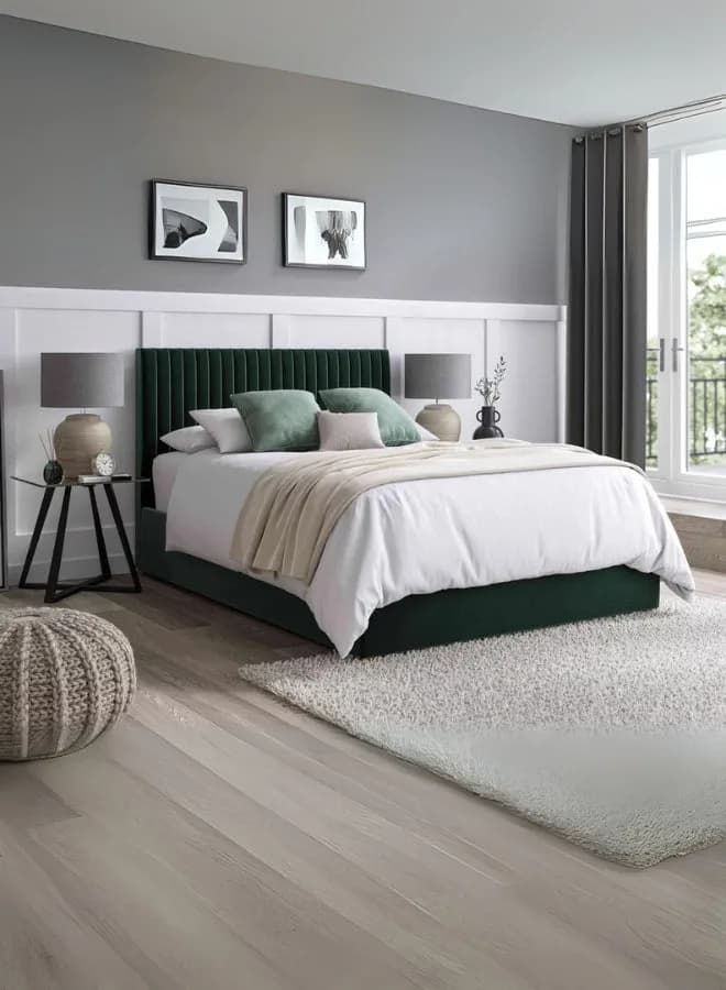 Plush Paradise Upholstered Bed