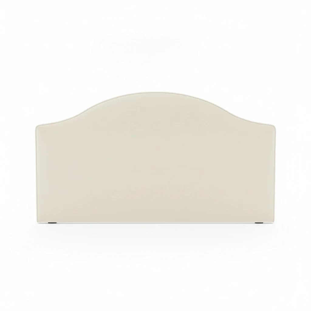 Seraphine Arched Minimal Velvet Headboard