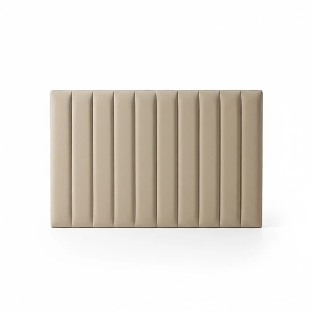 Valencia Vertical Panel Channel Velvet Headboard