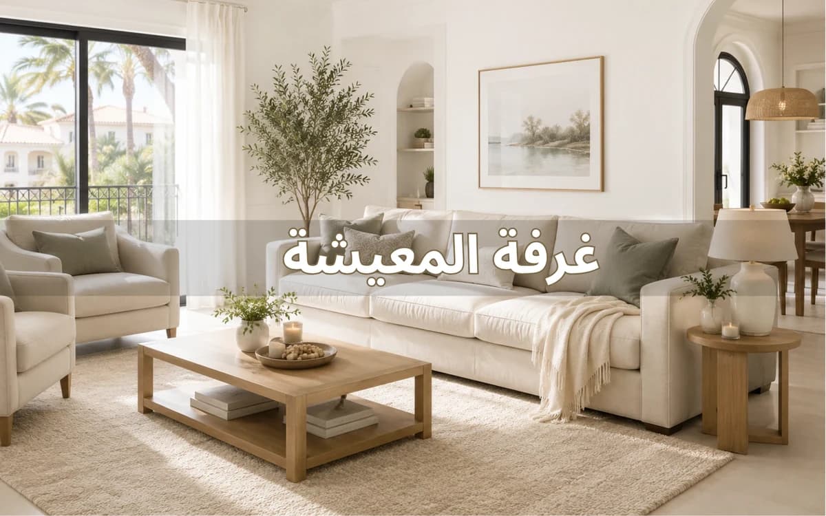 غرفة المعيشة
