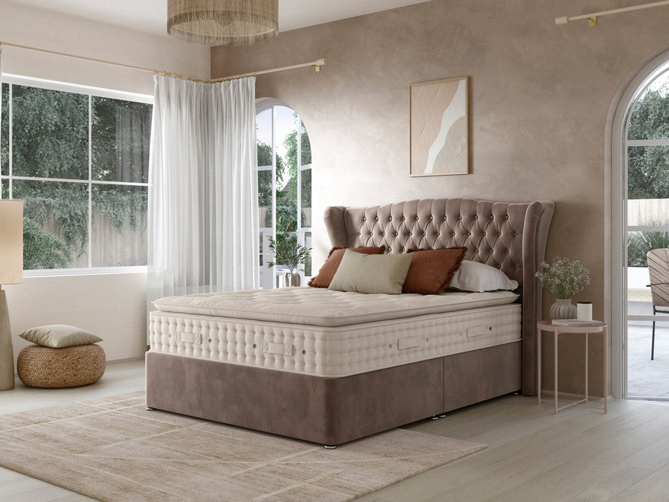 Vienna Majestic Tufted Upholstered Bed