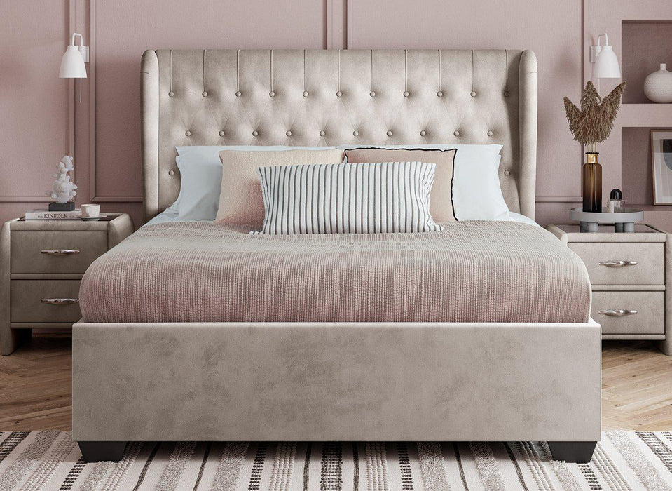 Dusk Duvet Upholstered Bed