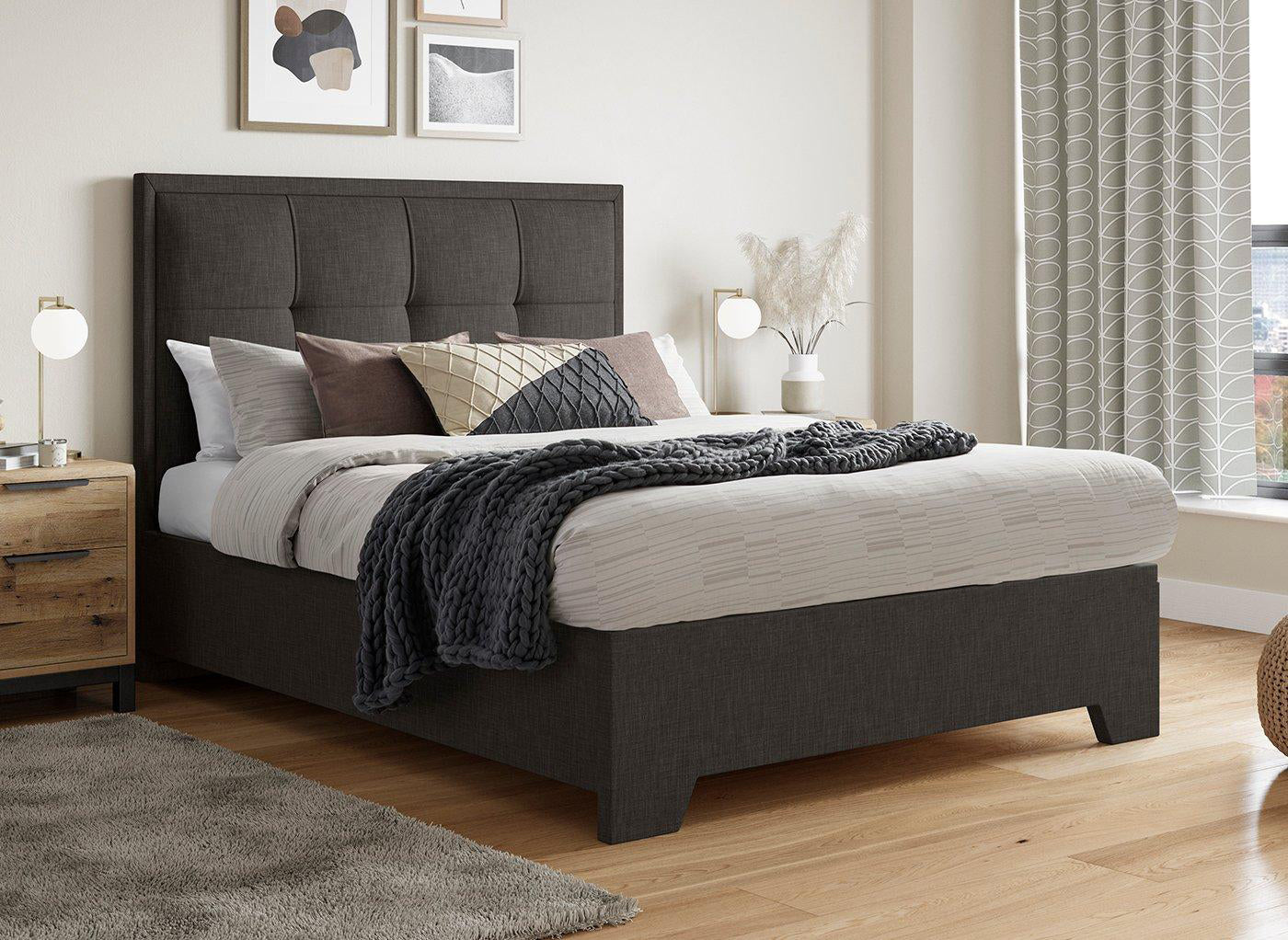 Dusk Dream Tufted Upholstered Bed