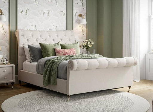 Tranquil Twist Tufted Upholstered Bed