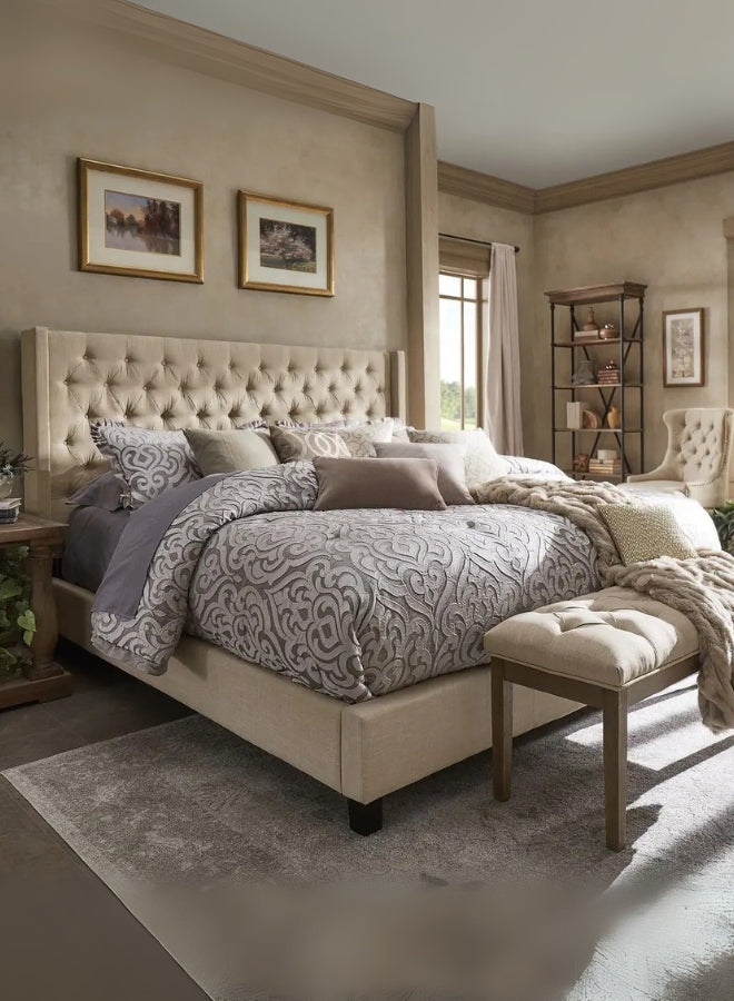 Aureus Tufted Bed