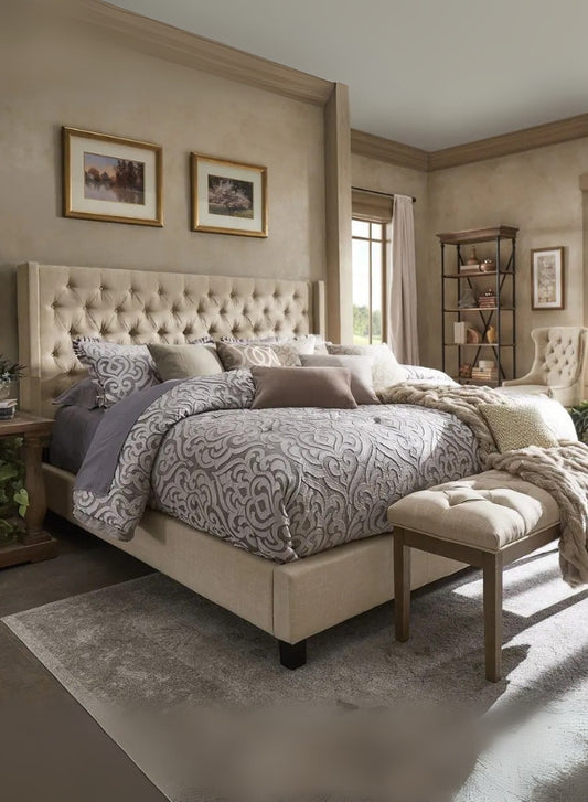 Aureus Tufted Bed
