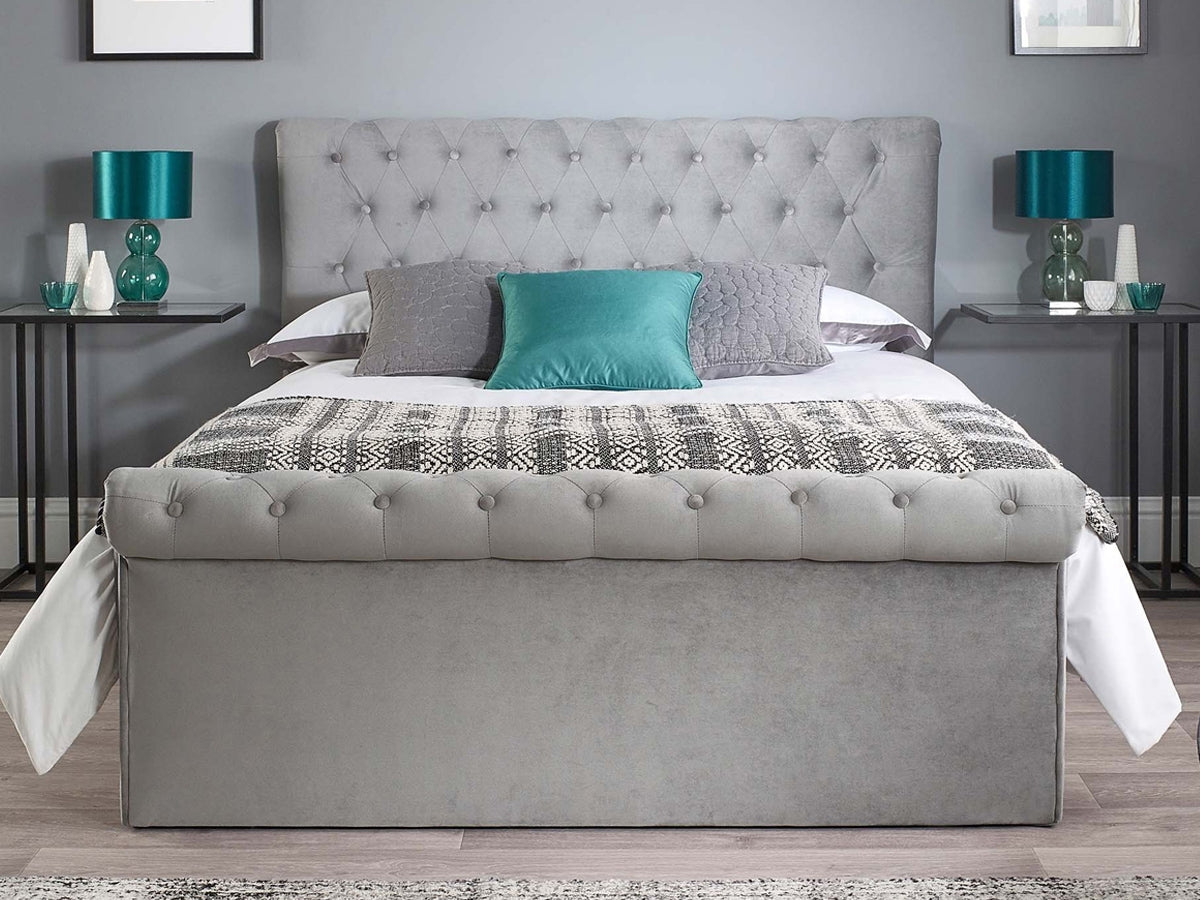 Blissful Bloom Tufted Upholstered Bed