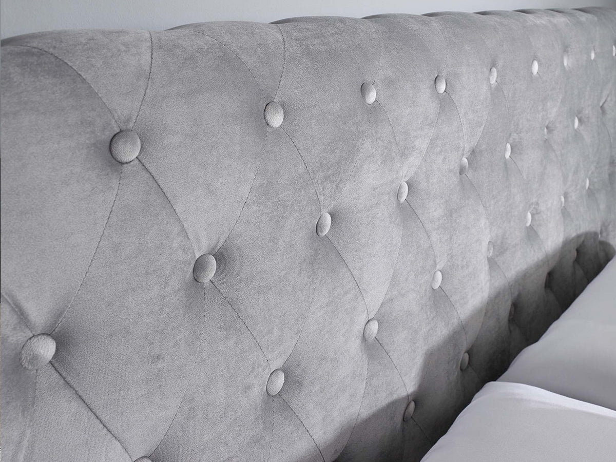 Blissful Bloom Tufted Upholstered Bed