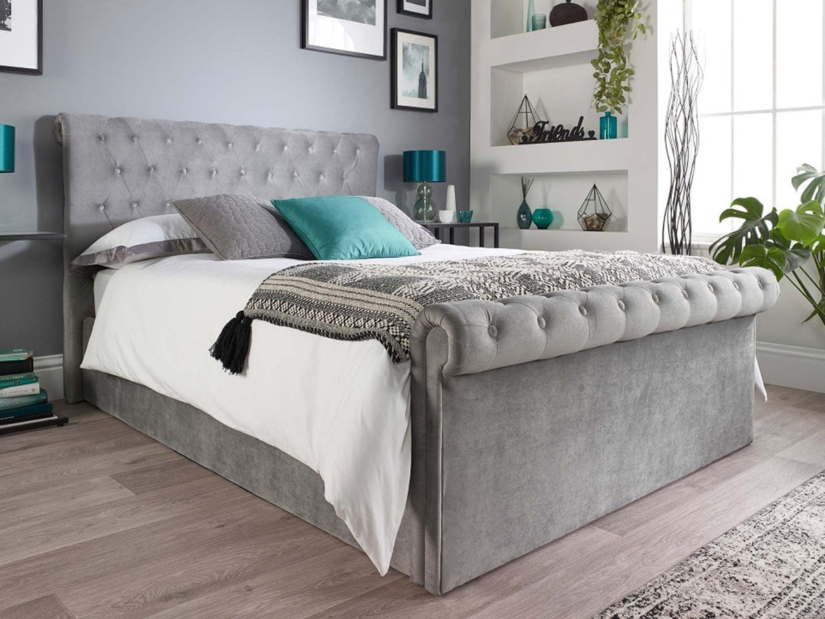 Blissful Bloom Tufted Upholstered Bed