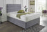 Velvet Horizon Upholstered Bed