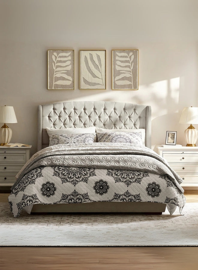 Novara Tufted Bed