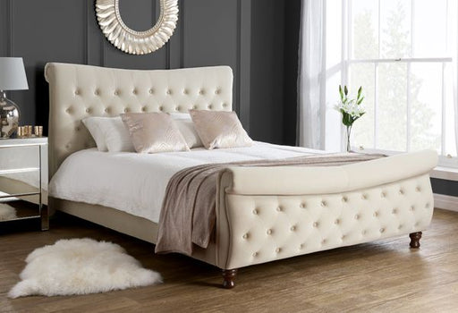 Serene Shade Tufted Upholstered Bed