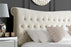 Serene Shade Tufted Upholstered Bed