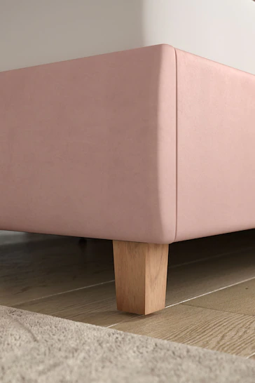 Tranquil Nights Tufted Upholstered Single Size ( 90 X 200 ) Pink Color Bed Tranquil Nights Tufted Upholstered Single Size ( 90 X 200 ) Pink Color Bed