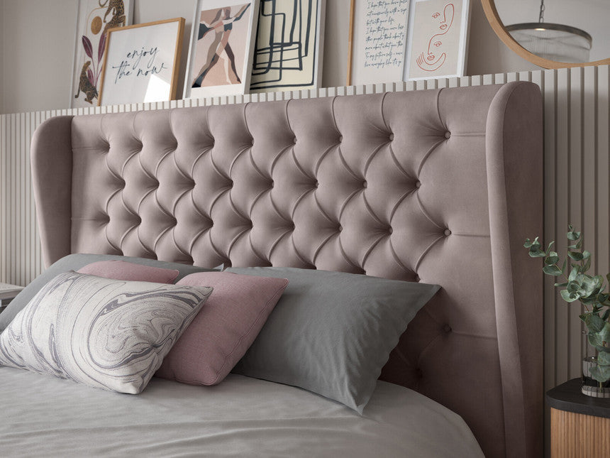 Radiant Dreams Tufted Upholstered Bed