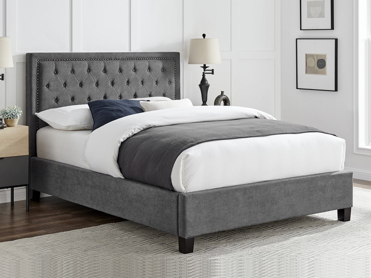 Dreamy Retreat Tufted Upholstered Bed