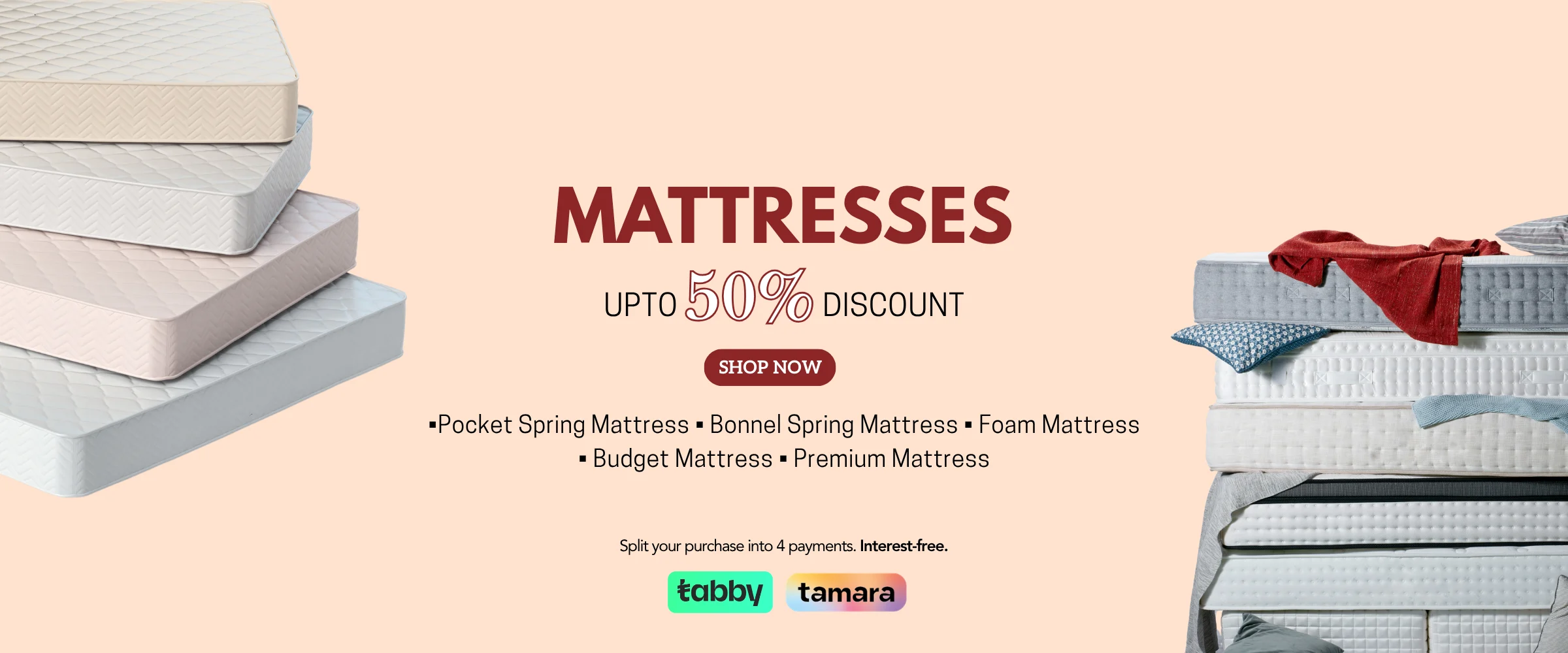 Shop mattresses